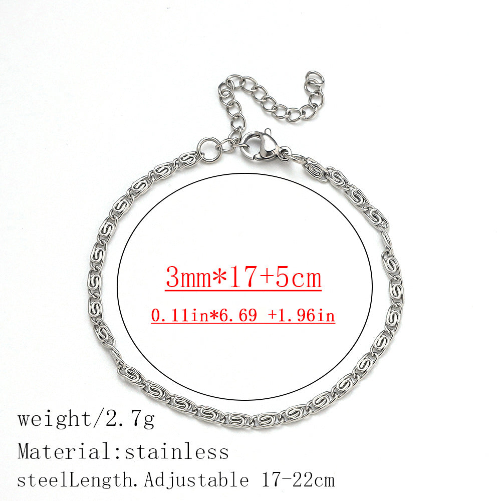 Women's Stainless Steel Fashion Bracelet