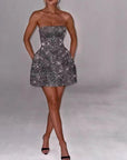Sleeveless Sequin Slim Dress