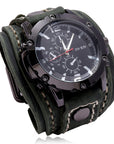 Leather watch
