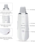 Rechargeable Ultrasonic Skin Scrubber — alternate product view 4