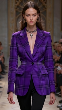 Women's Retro Stand-Collar Coat — alternate product view 4