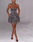 Sleeveless Sequin Slim Dress