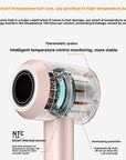Professional Hair Dryer with Negative Ion Technology