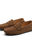 Genuine Leather Men's Loafers Driving Shoes