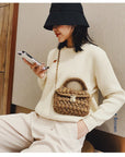Crochet Diagonal Shoulder Bag