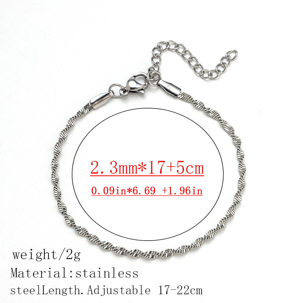 Women's Stainless Steel Fashion Bracelet