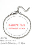 Women's Stainless Steel Fashion Bracelet