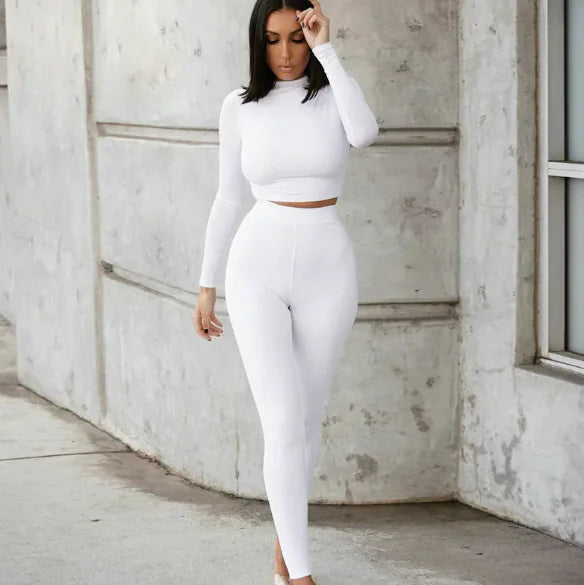 Women&#39;s Sexy Bodycon Two-Piece Set