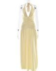 Backless dress