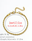 Women's Stainless Steel Fashion Bracelet