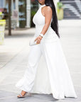 Wide Leg Pants Jumpsuit