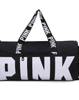 Pink Collection Duffel Gym Bag