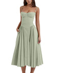 Midi Corset Dress for Women- Size Small