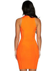 Racer Back Bodycon Mini Dress – Bold, Sexy & Flattering