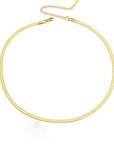 Titanium Steel Snake Chain Choker — alternate product view 9