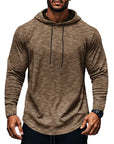Men’s Fitted Lightweight Hoodie – Long Sleeve Casual Pullover
