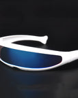 Futuristic Narrow Cyclops Sunglasses