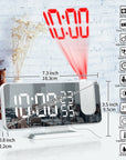 LED Digital Projection Clock