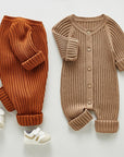 Knitted Baby Romper