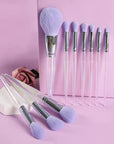 Purple Makeup Brush Set